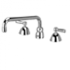 Zurn Z831H1-XL Widespread  12in Tubular Spout  Lever Hles Lead-free